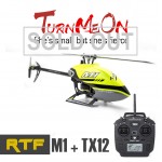 OMPHOBBY M1 Flybarless 6CH Dual Brushless Direct-Drive Motor RTF TX12 Radiomaster